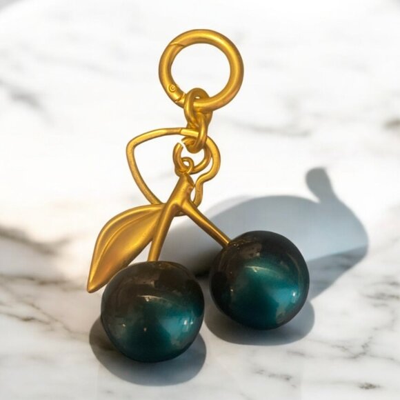 Sparkly Cherry Bag Charm - NWT - Picture 7 of 8